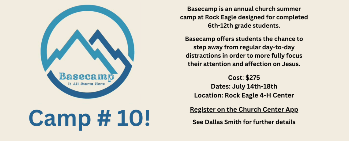 Basecamp 2025 – Youth Summer Camp